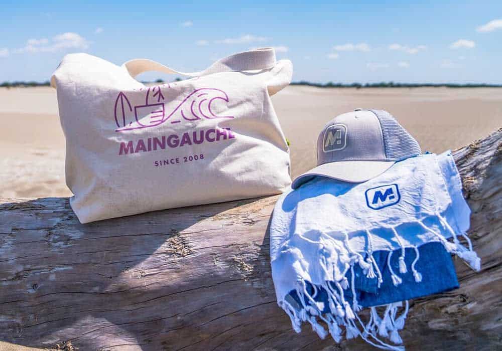 Sac cabas et fouta personnalisés MAINGAUCHE