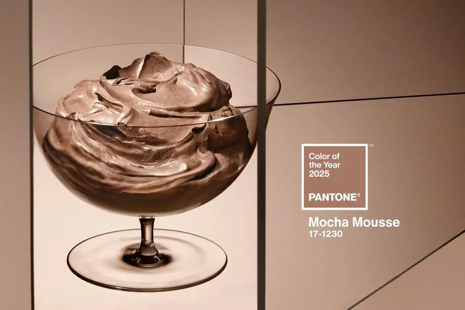 Mocha Mousse, couleur pantone 2025