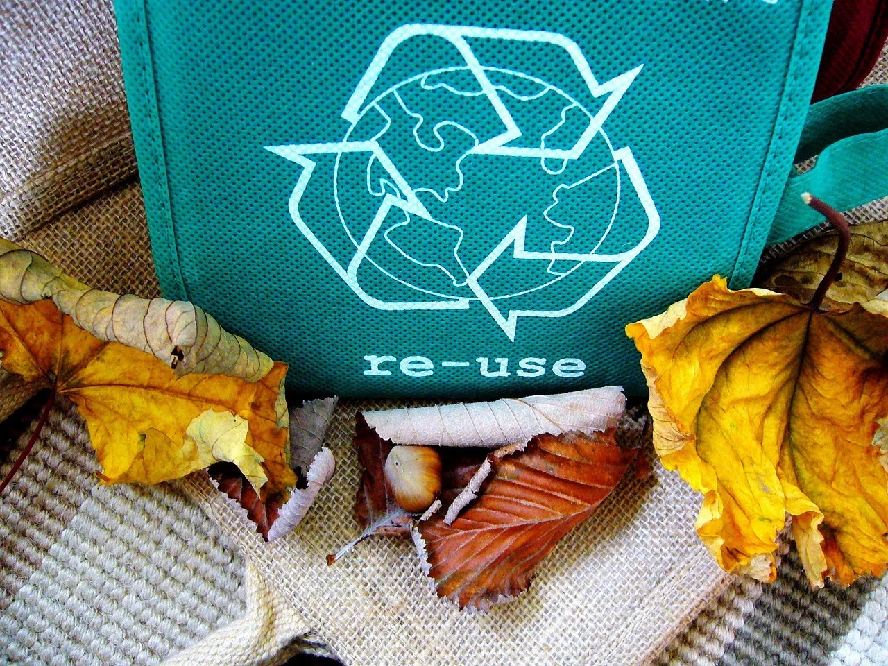 Sac personnalisable en polyester recyclé