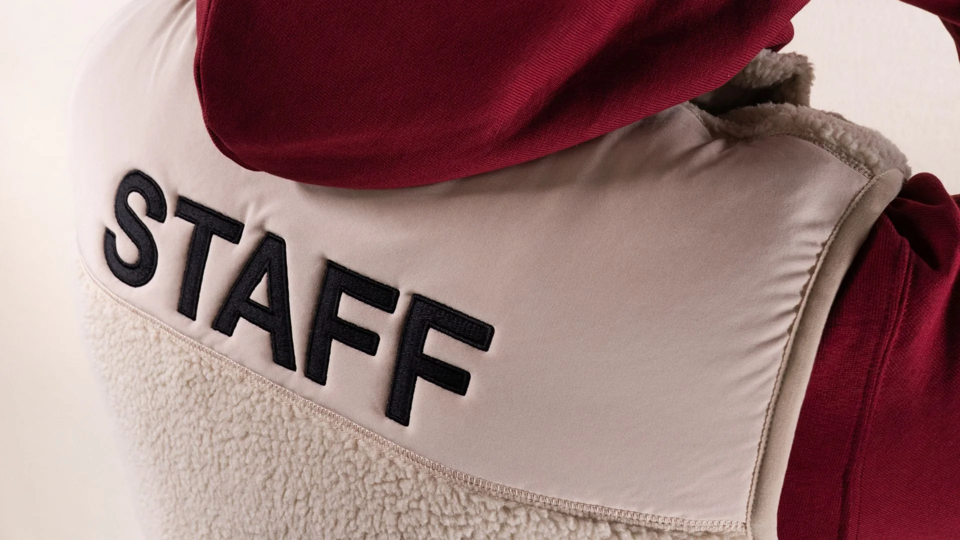 Polaire sans manches personnalisée pour une franchise